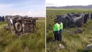 Tragedia en Puno: muere conductor de camioneta en plena huida tras presuntamente embestir a motocicleta