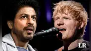 Shahrukh Khan se deleita con concierto privado de Ed Sheeran y alborotan las redes