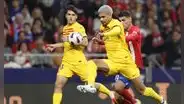 Atlético de Madrid cayó goleado 3-0 ante el Barcelona y se aleja de la lucha por LaLiga