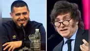 Riquelme y la sarcástica respuesta a Javier Milei por decir que su gestión en Boca es mala