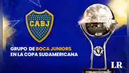 Grupo de Boca Juniors con Luis Advíncula en la Copa Sudamericana 2024