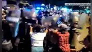 SJL: ambulantes se enfrentan a serenos y policías al intentar retomar la av. Los Jardines