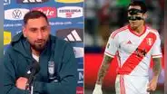 Donnarumma lamentó no enfrentar a Perú y se rindió ante Gianluca Lapadula: "Es un gran delantero"