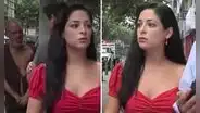 Hombre acosa a la actriz Andrea Luna mientras brindaba una entrevista en vivo para TV