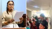 Ciudadanos de Huánuco rechazaron a congresista Medina por ley antiforestal: “El pueblo te repudia”