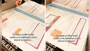 Madre revela secreto para eliminar manchas de lapicero en libro y dejarlo como nuevo: “Pongámoslo a prueba”