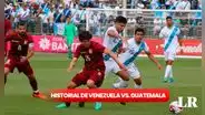 El aplastante historial de la Vinotinto vs. Guatemala antes del amistoso FIFA: ¿quién ganó más veces?
