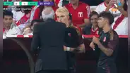 ¡Oliver Sonne debutó con Perú! Sumó sus primeros minutos y fue ovacionado por la hinchada