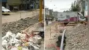 La Victoria: vecinos denuncian contaminación por obras inconclusas de la Municipalidad de Lima