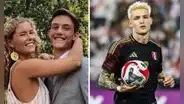 Isabella Taulund, novia de Oliver Sonne, envío tierno mensaje al futbolista en su debut con Perú