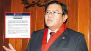 Presidente del JNE anunció que renunciará a antejuicio para responder a la Fiscalía