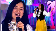 Katy Jara sorprende al reaparecer en televisión nacional cantando música cristiana