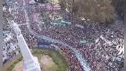 Marchas a los 48 años del golpe de Estado en Argentina