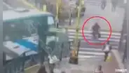 Miraflores: ciclista fallece en el óvalo Higuereta tras ser atropellado por bus