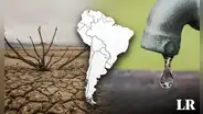Los 2 países de Sudamérica que se quedarían sin agua en 2050: uno de ellos superará el 80%