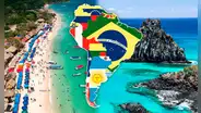 Descubre al país que tiene la playa más bonita de Sudamérica, según la IA: tiene arena blanca y mar turquesa