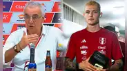 Jorge Fossati 'jaló' a Oliver Sonne por su nivel de español: "Debe estudiar más"