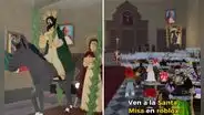 Cura realiza misas en Roblox para captar más fieles en Semana Santa y es viral en TikTok