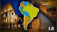 Los ÚNICOS países de Sudamérica que poseen 2 de las 7 maravillas del mundo moderno