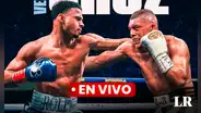 ¡Paliza y cinturón! Isaac 'Pitbull' Cruz noqueó a Rolly Romero y es el nuevo campeón superligero AMB