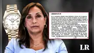 Diviac encontró, en casa de Boluarte, tarjeta de Rolex comprado en 2023