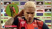Paolo Guerrero dejó sincera respuesta al ser consultado sobre la posible roja a Andy Polo