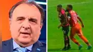 Exárbitro FIFA y su llamativa opinión sobre codazo de Polo: "Es un contacto de intensidad baja"