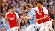 ¡Mano a mano! Manchester City empató 0-0 ante Arsenal y siguen en la pelea por la Premier League
