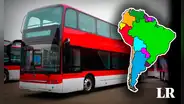 El único país de Sudamérica con transporte público eléctrico de 2 pisos