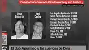 Exsocios del Club Apurímac aseguran que fueron expulsados por Dina Boluarte al exigirle cuentas claras