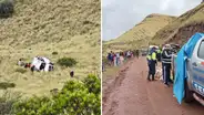 Trágico accidente en Cusco: 5 muertos tras caída de miniván en abismo de 200 metros