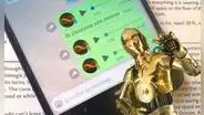 WhatsApp: ¿cómo enviar audios con la voz de C-3PO de Star Wars sin instalar apps extrañas?