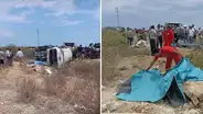 Piura: 4 personas fallecen tras choque entre minivan y camión en Paita