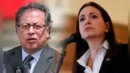 Gustavo Petro denuncia que inhabilitación de María Corina Machado es un "golpe antidemocrático"