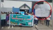 Padres protestan por falta de profesores en colegio de Arequipa: niños aún no empiezan el año escolar