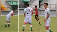 Jugador emocionado ingresa a partido de COPA PERÚ y árbitro lo termina en 15 segundos