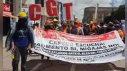 Trabajadores de construcción civil de Lima, Puno y Arequipa protestan para exigir mejoras salariales
