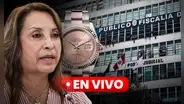 EN VIVO: Dina Boluarte declara en la Fiscalía por caso Rolex y protestan en los exteriores