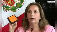 Dina Boluarte: "Mis pendientes y collar son de la marca Unique"