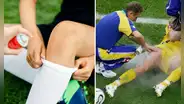 ¿Cuáles son los componentes del spray que le echan a los futbolistas para aliviar su dolor tras una falta?
