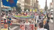 En Lima y el interior del país marcharon contra el Gobierno de Dina Boluarte