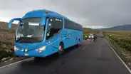 Arequipa: choque entre bus y motocicleta termina con muerte de 2 personas en Caylloma