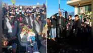 Esposo de Muñequita Milly se despide entre lágrimas en entierro: "Hoy se va el amor de mi vida"
