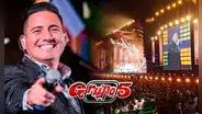 Pedro Loli sufrió falla técnica en pleno concierto del Grupo 5 y el público reaccionó de singular forma