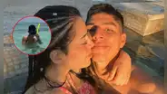 Piero Quispe y su novia Cielo Berríos disfrutan de exótica playa en Tulum y comparten tiernas fotos