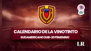 Calendario de la Vinotinto en la FASE FINAL del Sudamericano Sub-20 Femenino: cuándo juega y fixture