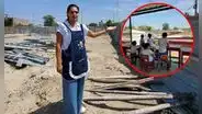 Roban por tercera vez materiales de construcción de colegio en Piura: alumnos estudian al aire libre