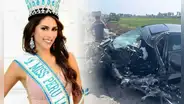 Miss Perú La Libertad 2017 queda herida de gravedad tras sufrir un accidente vehicular en Trujillo