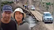 Esposos sorprenden al construir puente en Huancayo en 30 días: hicieron obra por colapso de puente Cunas