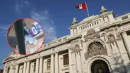 Desde pañales hasta restos de comida: aparecen bolsas de basura en la fachada del Congreso